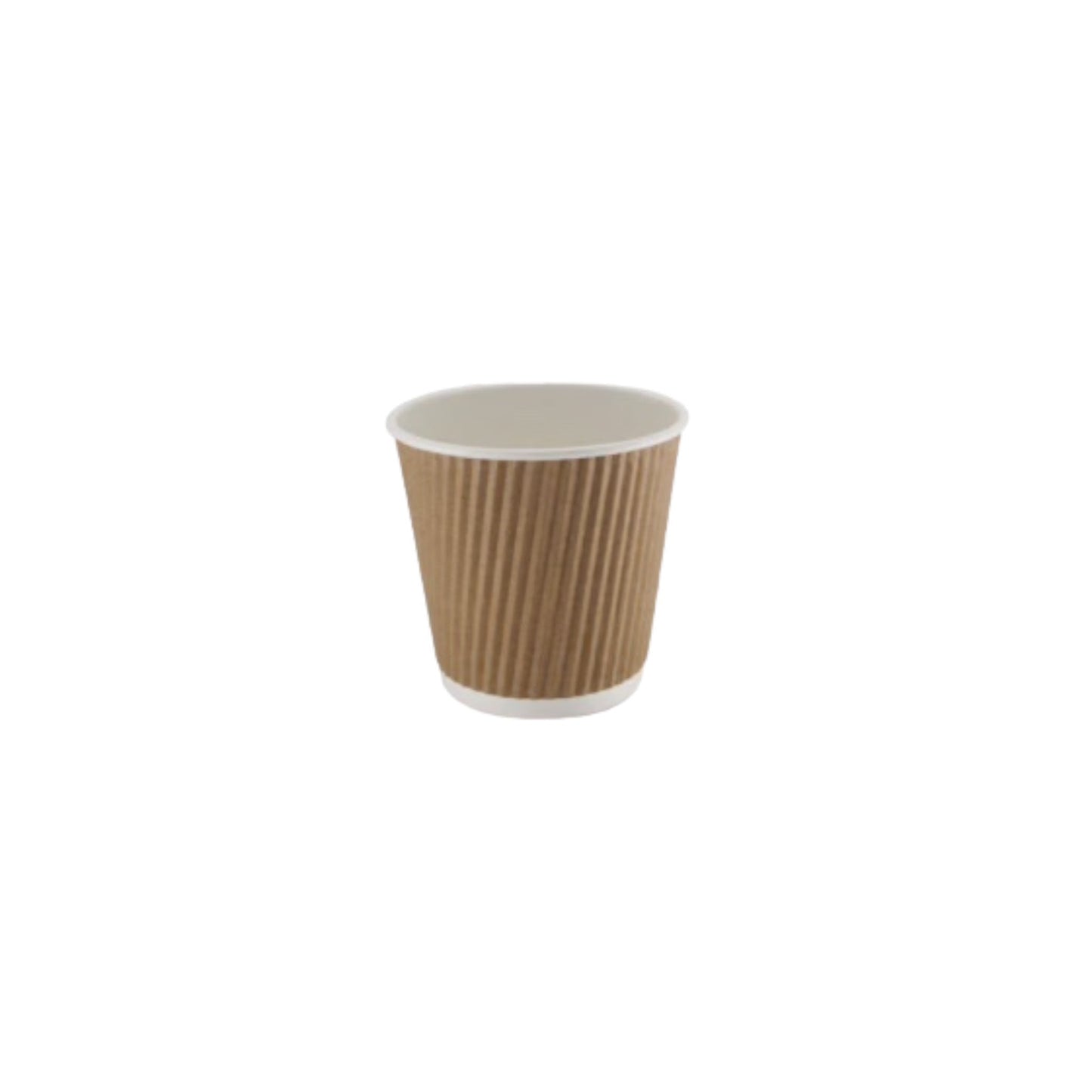 4oz Ripple Kraft Paper Cup