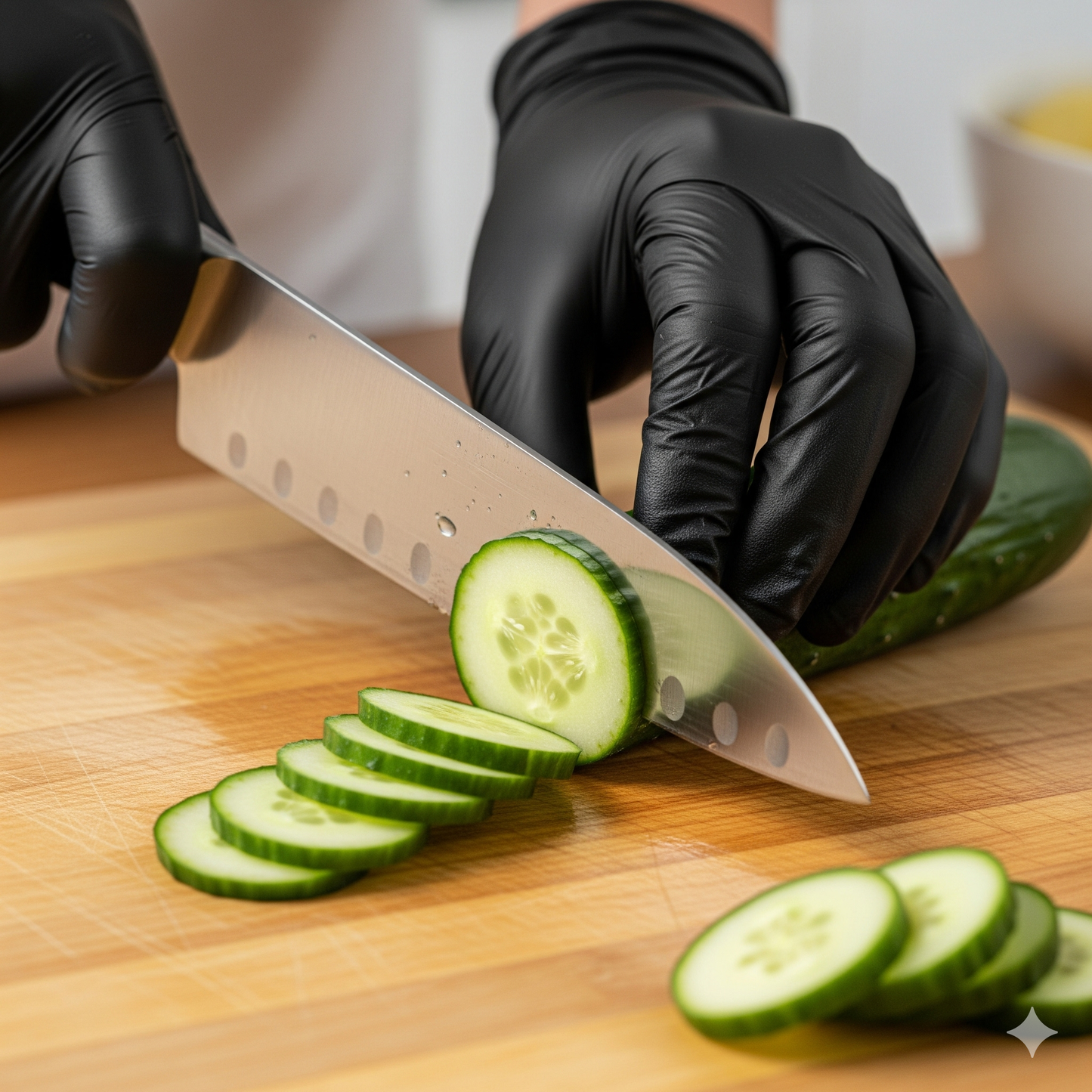 Black Nitrile Gloves (2 Sizes)