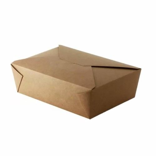 No3 Kraft Biodegradable Leakproof Container