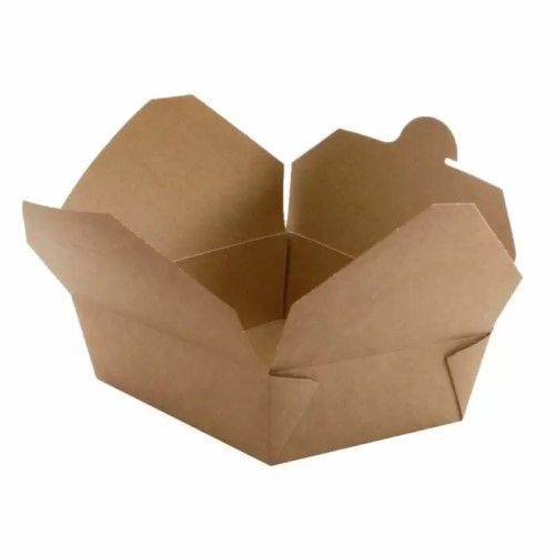 No5 Kraft Biodegradable Leakproof Container