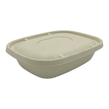 1100ml Rectangle Bagasse Container 