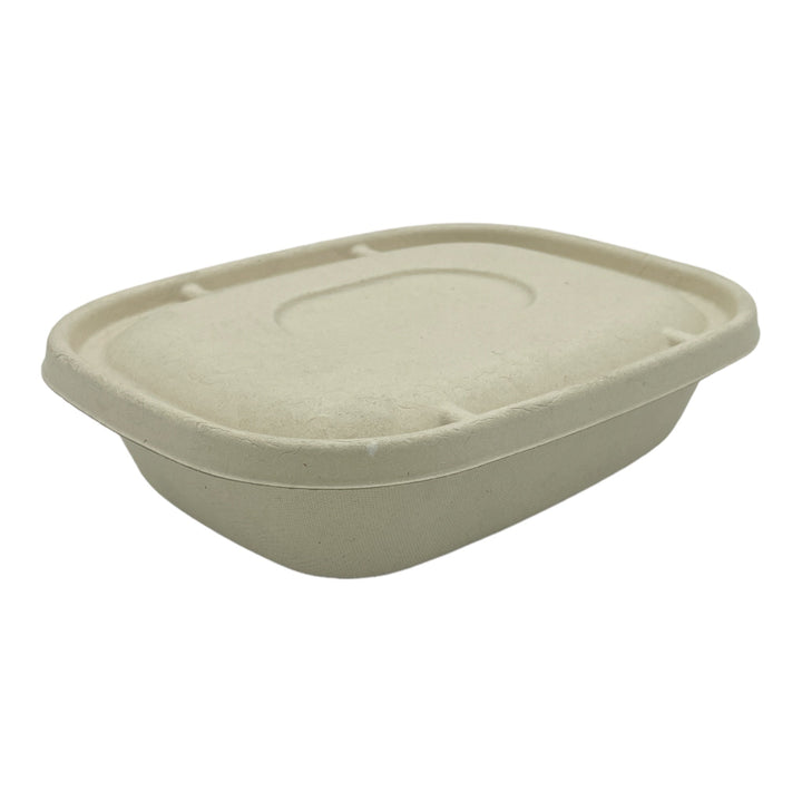 1100ml Rectangle Bagasse Container [Base]