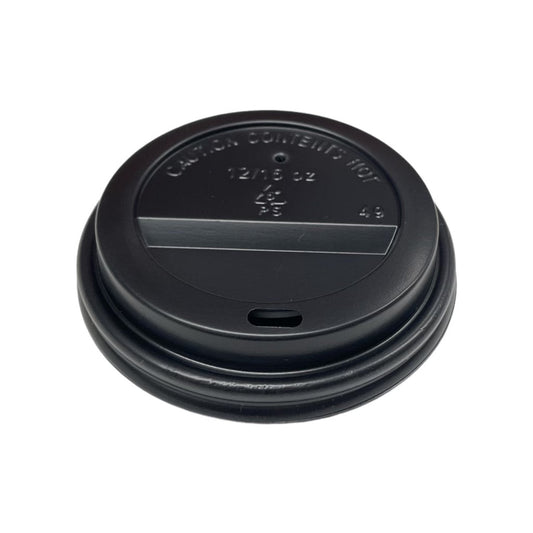 12/16oz Sip Thru Black Lids