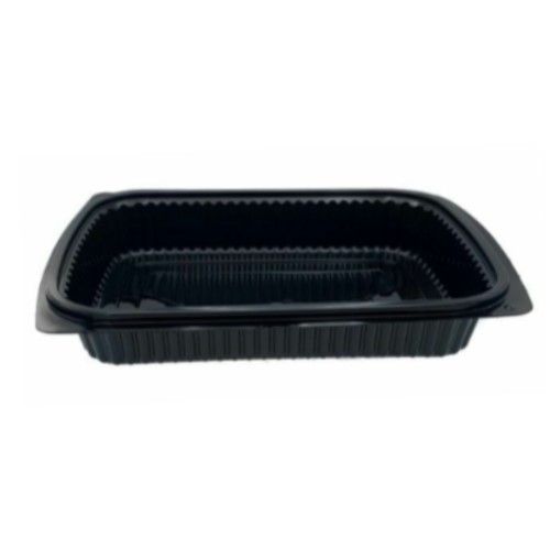 Somoplast [823] 1000cc Black Microwaveable Container (Base)