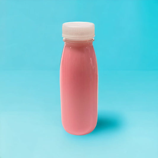 330ml Clear Plastic Bottles & Caps