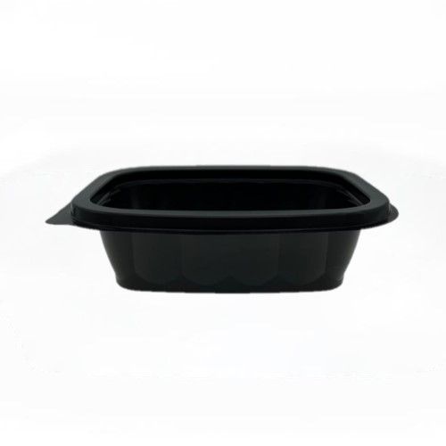 Somoplast [740] 450cc Black Microwave Container (Base)