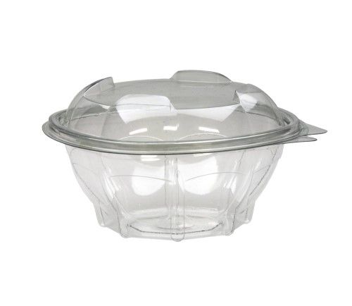 Somoplast [986] 500cc Hinged Round Salad Bowl