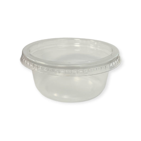 5oz Clear Sauce Pot Lids