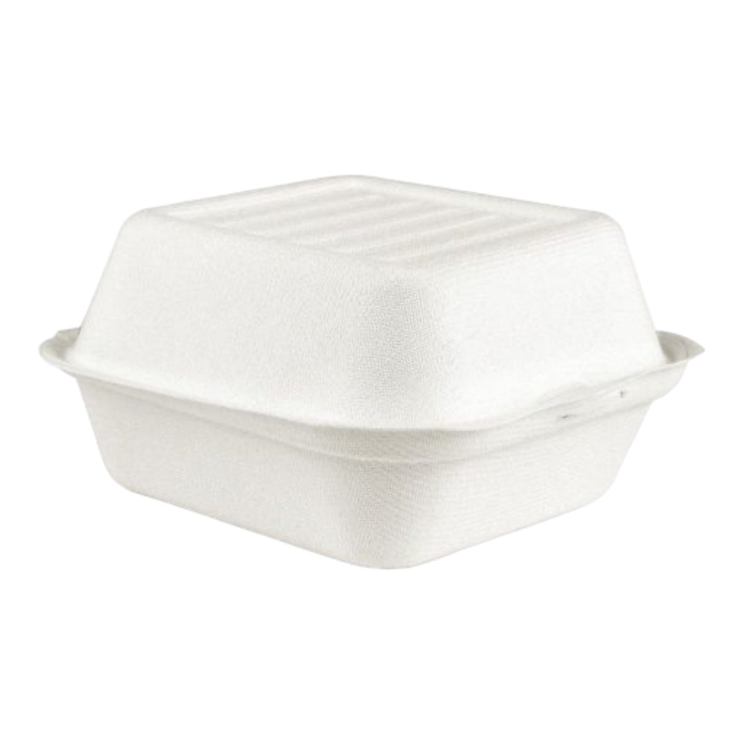 6inch Bagasse Burger Box