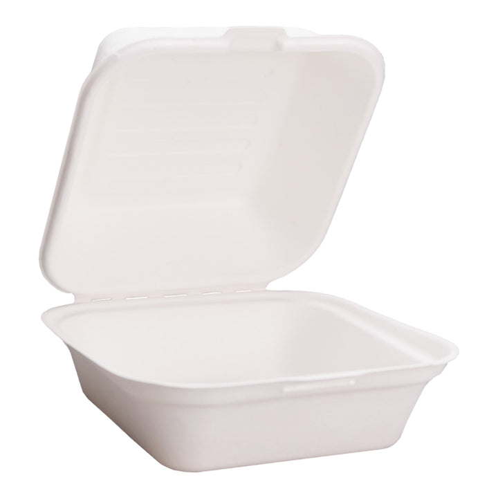 6inch Bagasse Burger Box