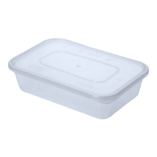 Satco Rectangular Microwavable Container