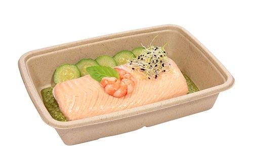 Sabert 950ml Rectangular Pulp Container (Base)