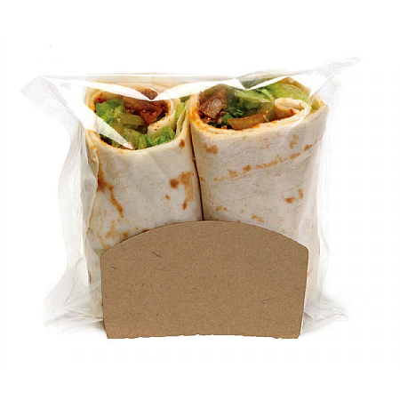 Cardboard Bloomer Bag with Film