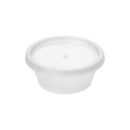 Satco Round Microwavable Container