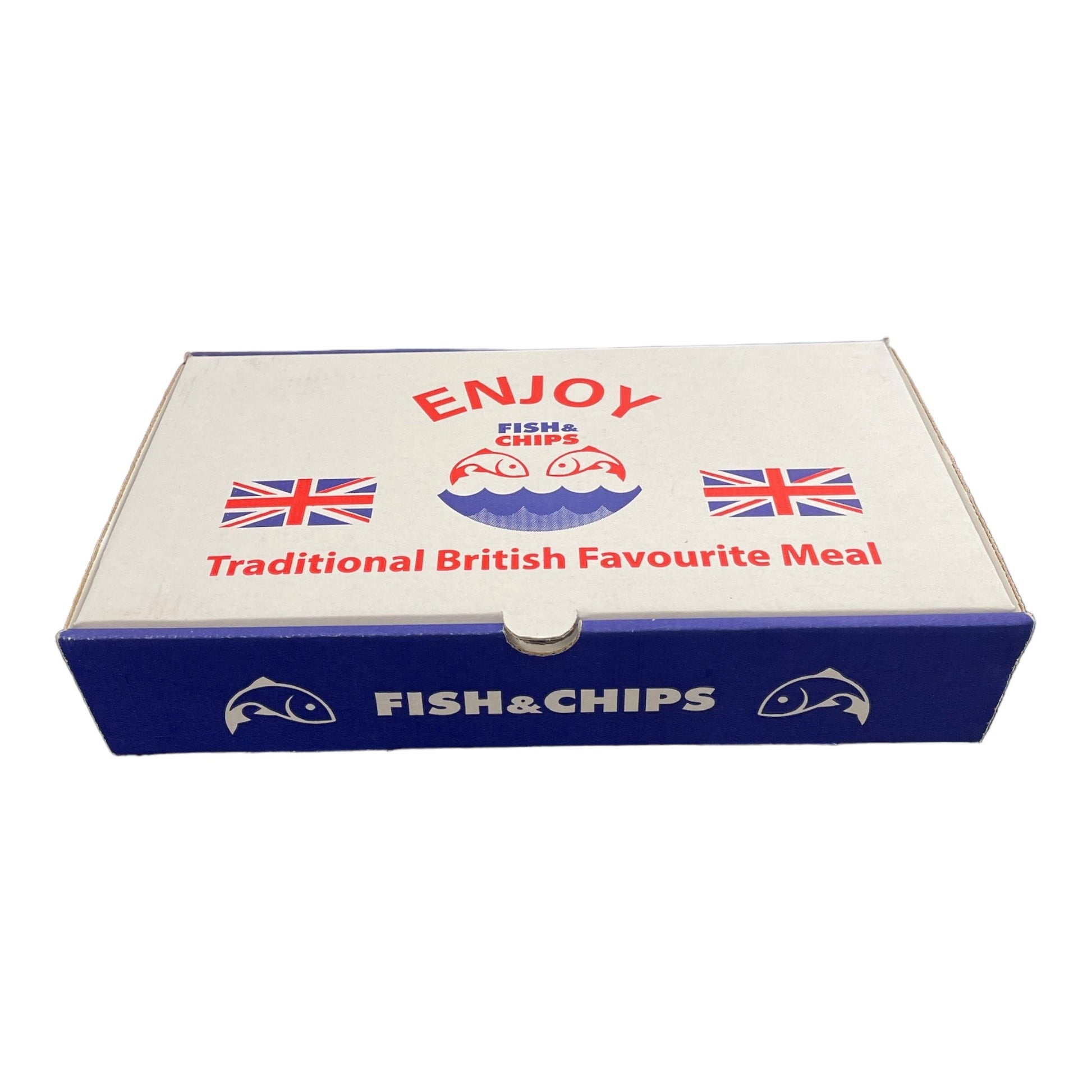 Printed Fish and Chips Boxes