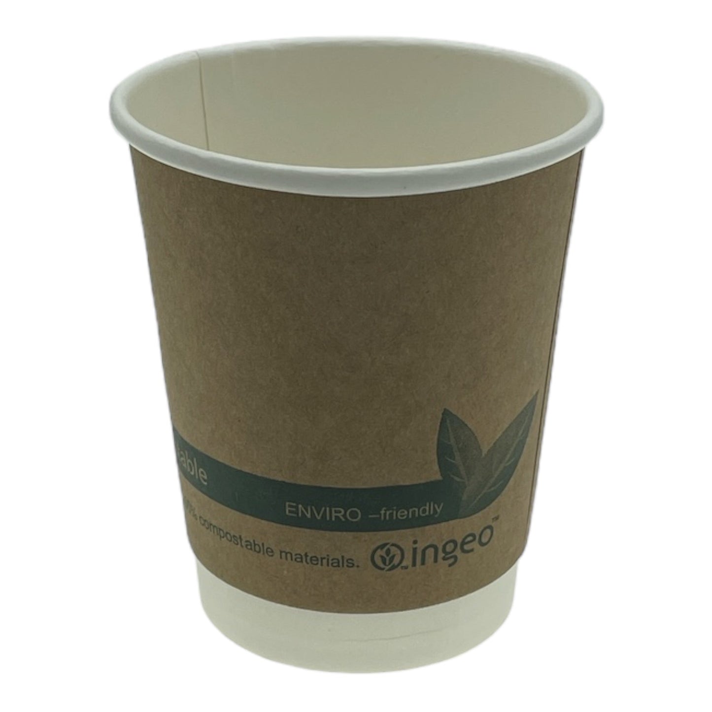 Kraft Compostable Double Wall Paper Cups