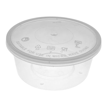 Satco Round Microwavable Container 
