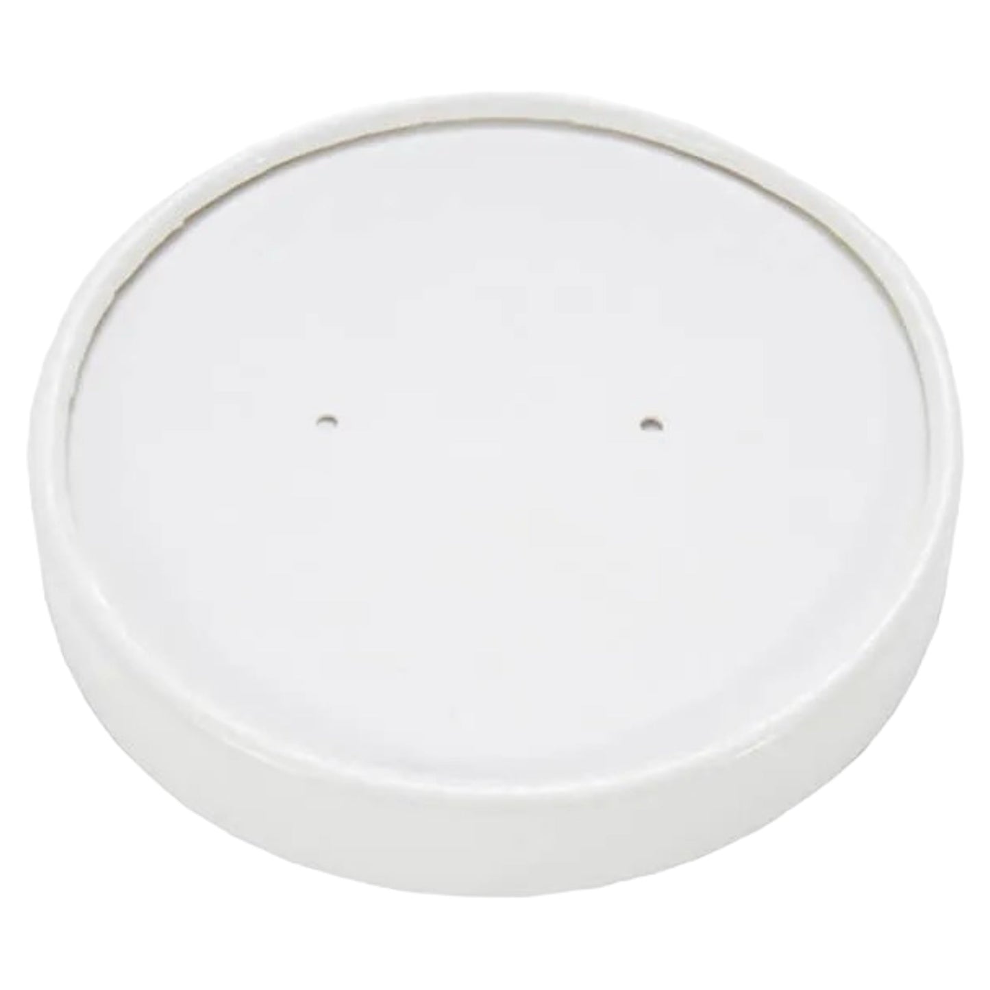 26/32oz White Soup Cup Lid PE