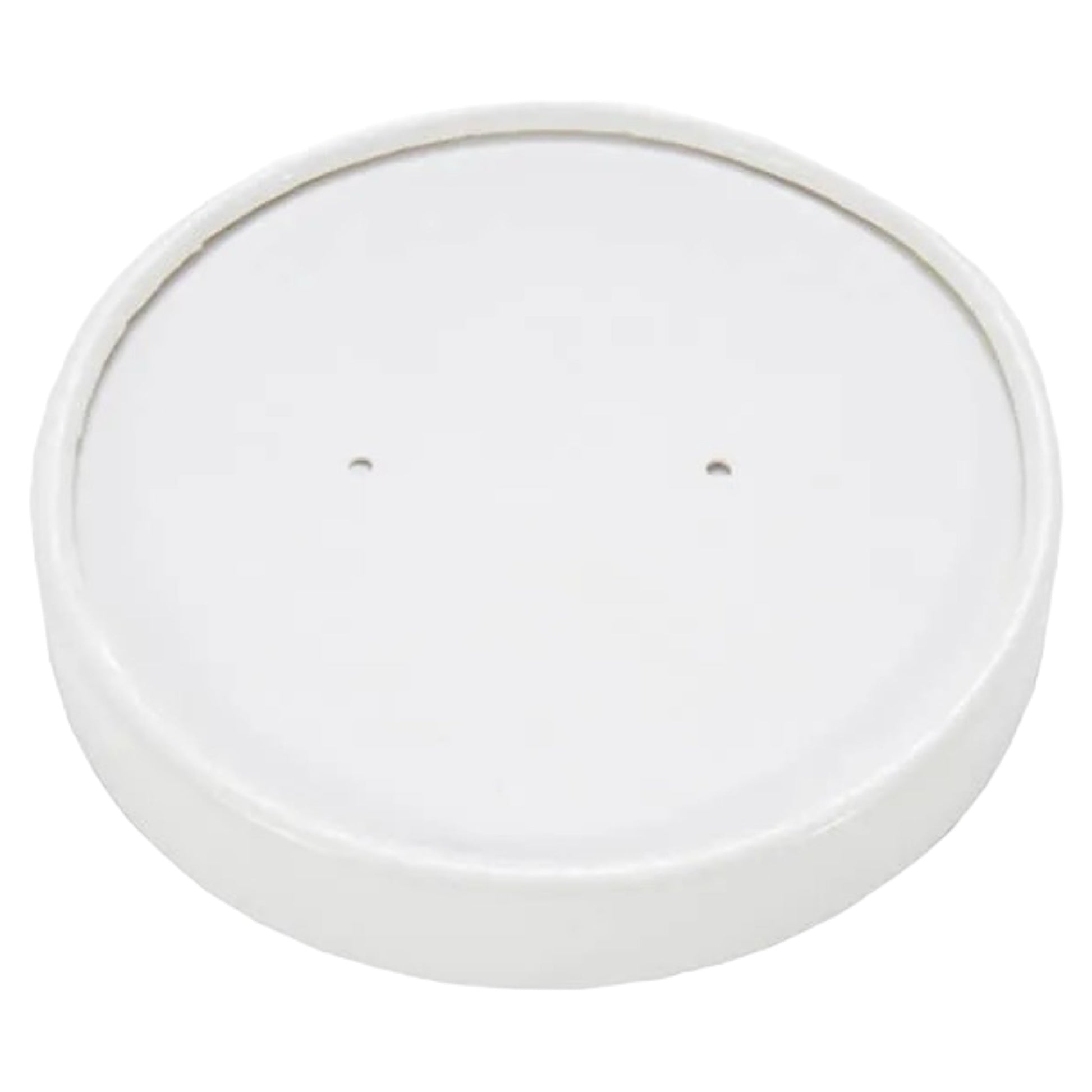 26/32oz White Soup Cup Lid PE