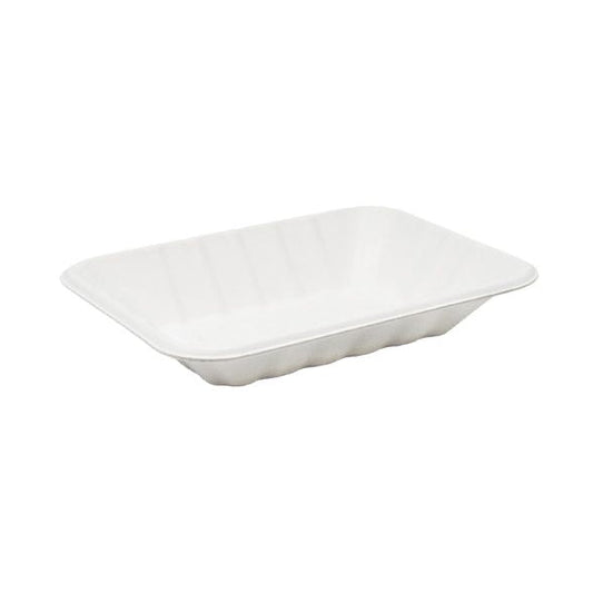 Compostable Bagasse Chippy Trays
