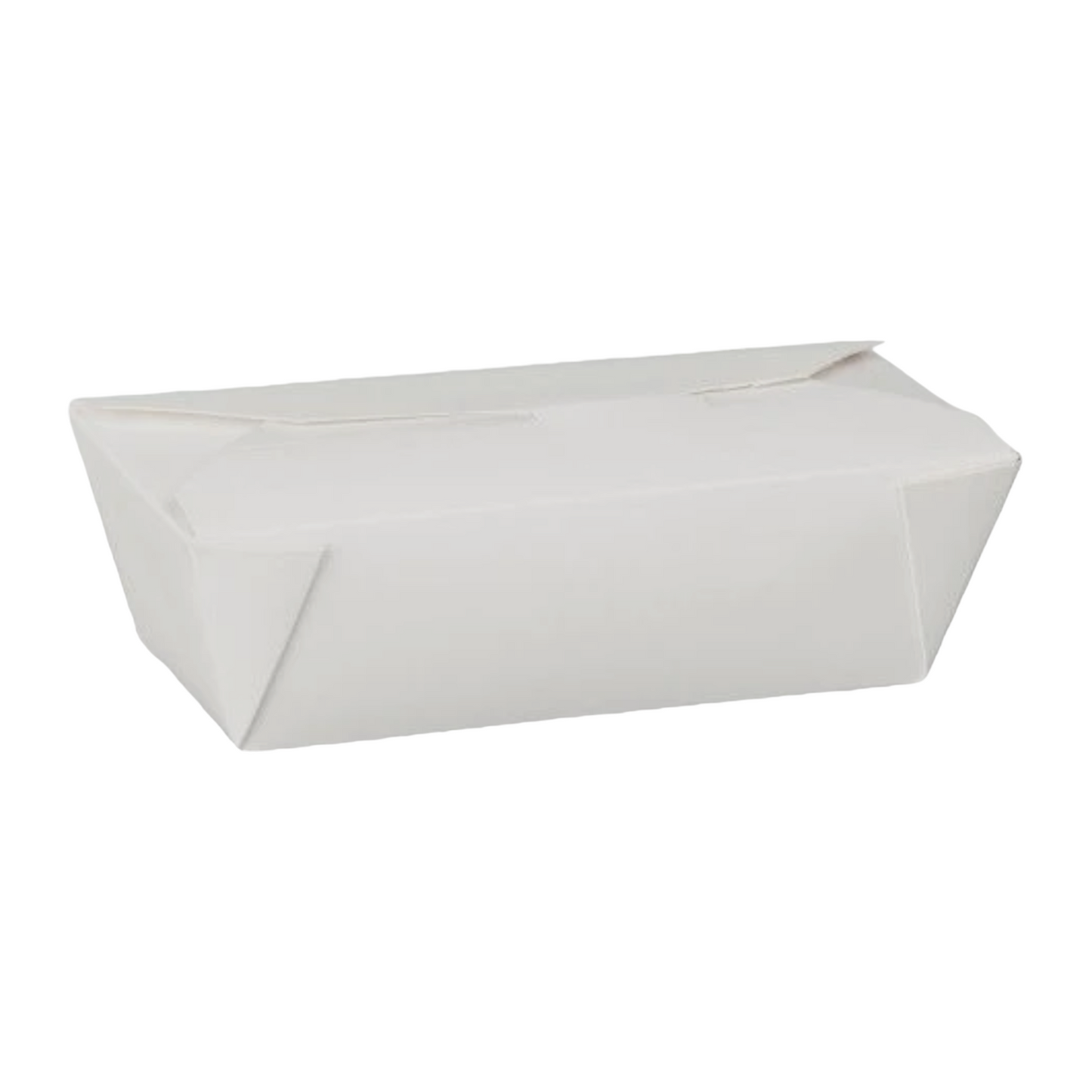 White Compostable Leakproof Container