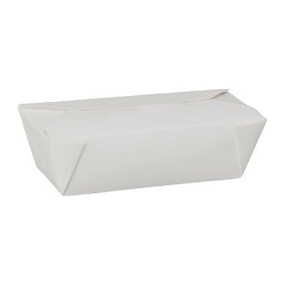 White Compostable Leakproof Container
