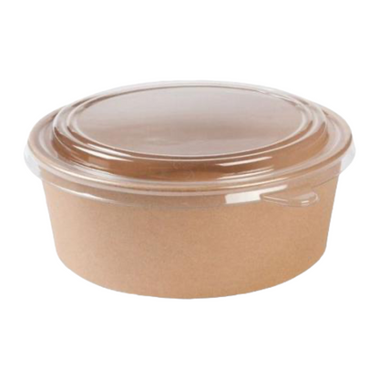 RPET Kraft Bowl Lids