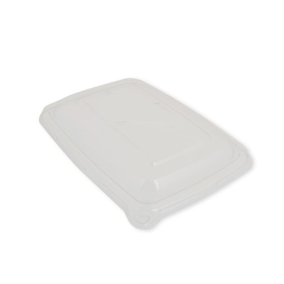 Rectangular RPET Lid 600 - 950ml