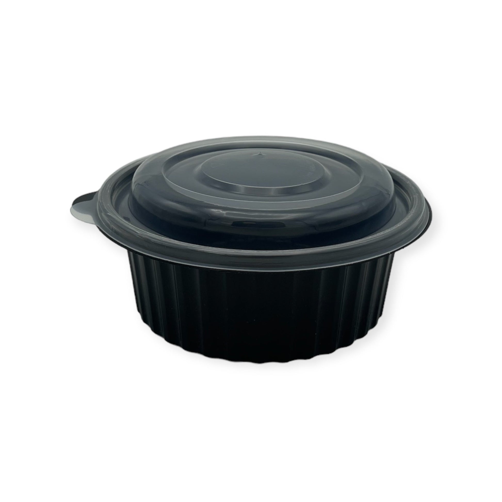 Somoplast [840] 500cc Round Black Container (Base only)