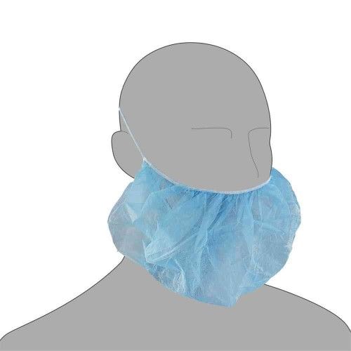 Blue Disposable Beard Cover