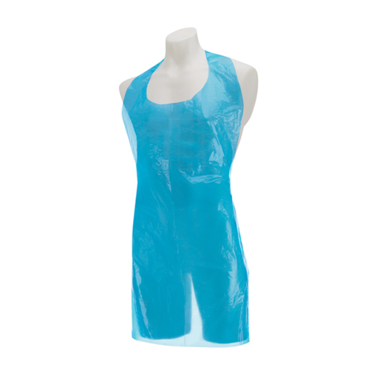 Disposable Blue Plastic Apron