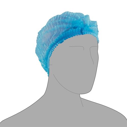 Blue Disposable Mob Cap