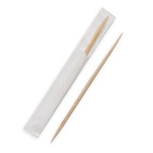 Wooden Paper Wrapped Toothpicks