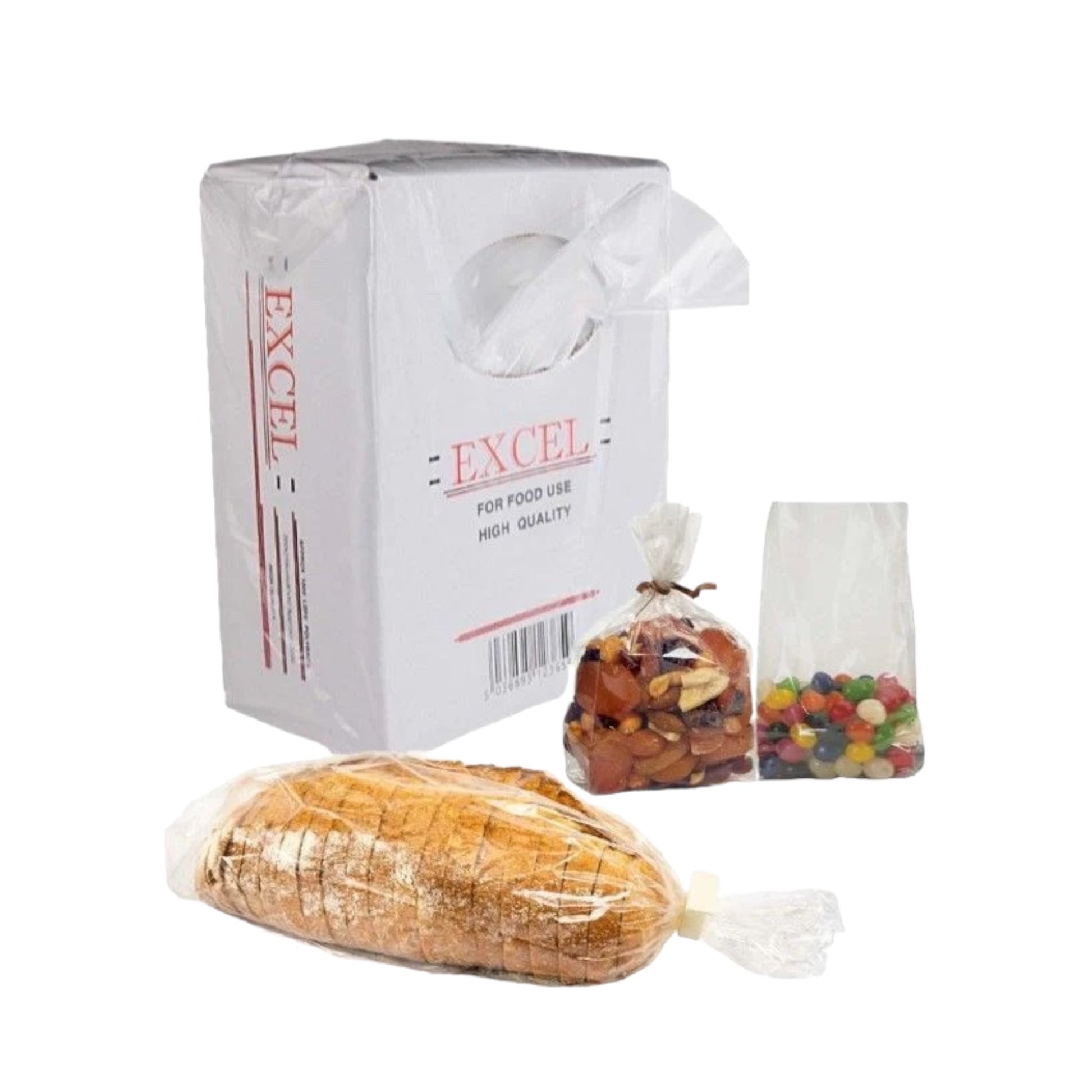 8x12x22inch (perforated) Excel/Crystal Clear Polythene Bag 100G