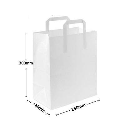 large white paper bag