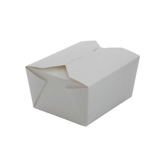 White Compostable Leakproof Container