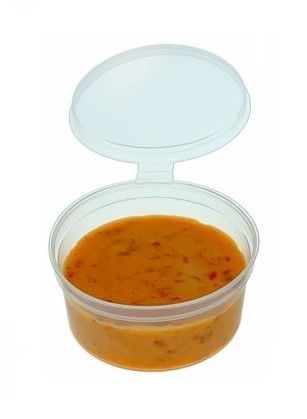 2oz Hinged Round Sauce Pot