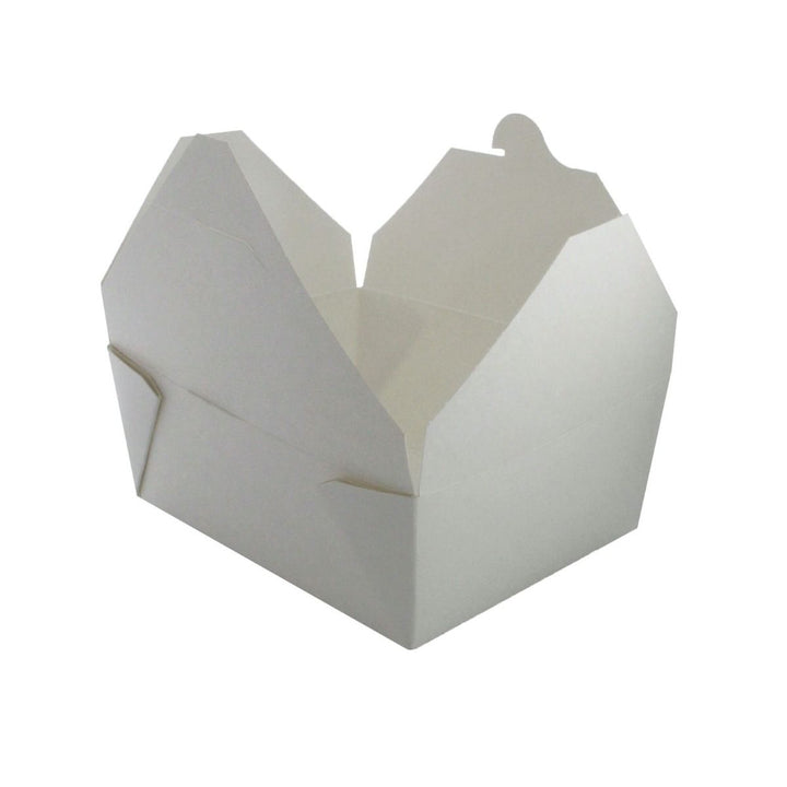 No8 White Biodegradable Leakproof Container