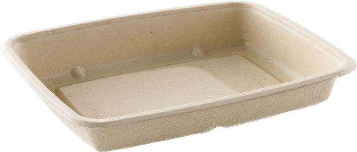 Sabert 600ml Rectangular Pulp Container (Base)