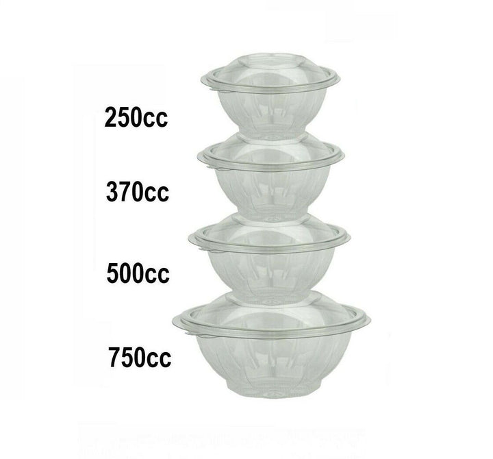 Somoplast [985] 750cc Hinged Round Salad Bowl