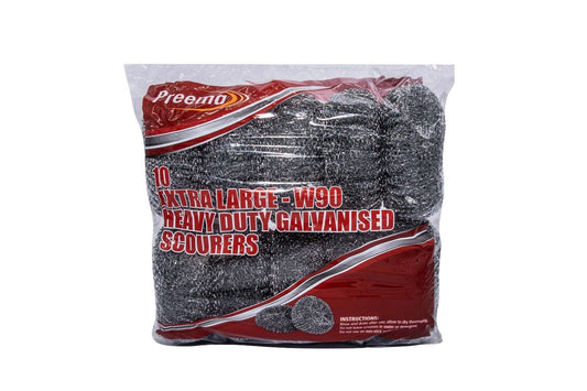 W90 Extra Large Galvanised Steel Scourers